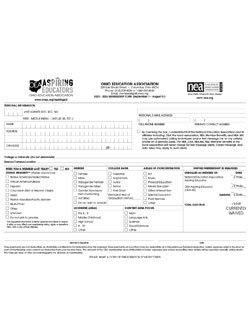 2025-2026 OEA-AE Enrollment Form