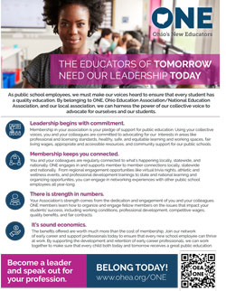 Early Career Educator Leadership Flyer