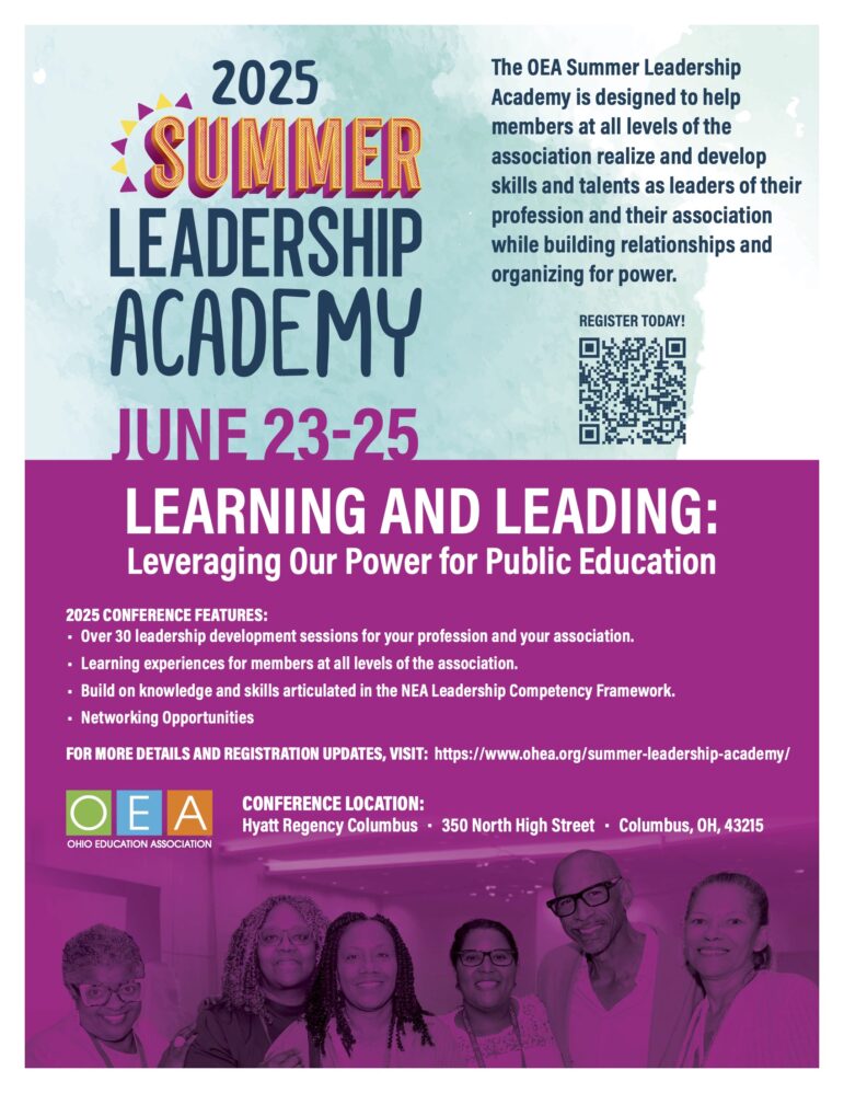 image: 2025 Summer Leadership Academy flyer